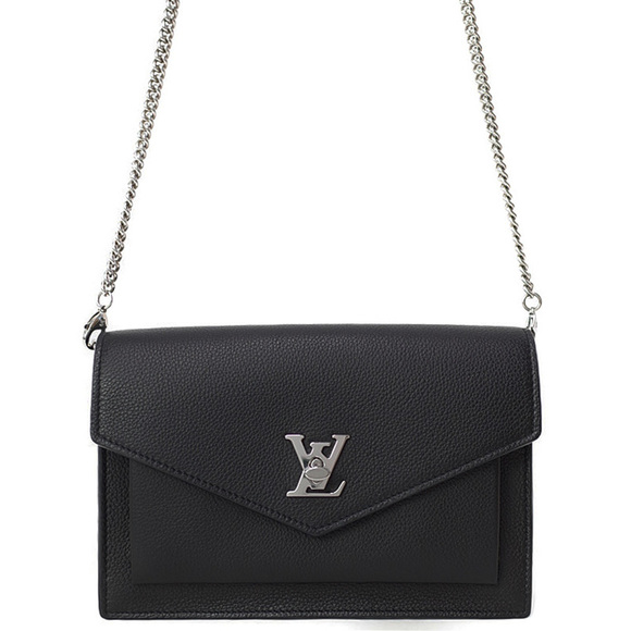Louis Vuitton Pochette Lock Me Chain 2way Bag Black - Picture 2 of 6